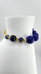 Bracelet en Lapis-Lazuli