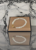 Bracelet perles de culture irrégulières