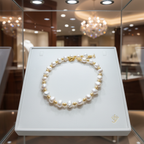 Collier en perles de culture baroque