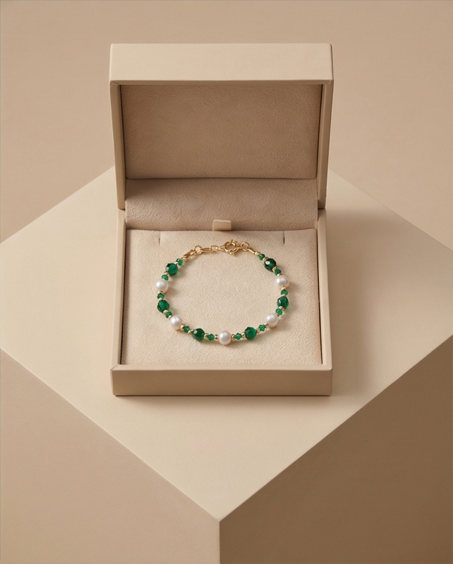Bracelet lumière verte