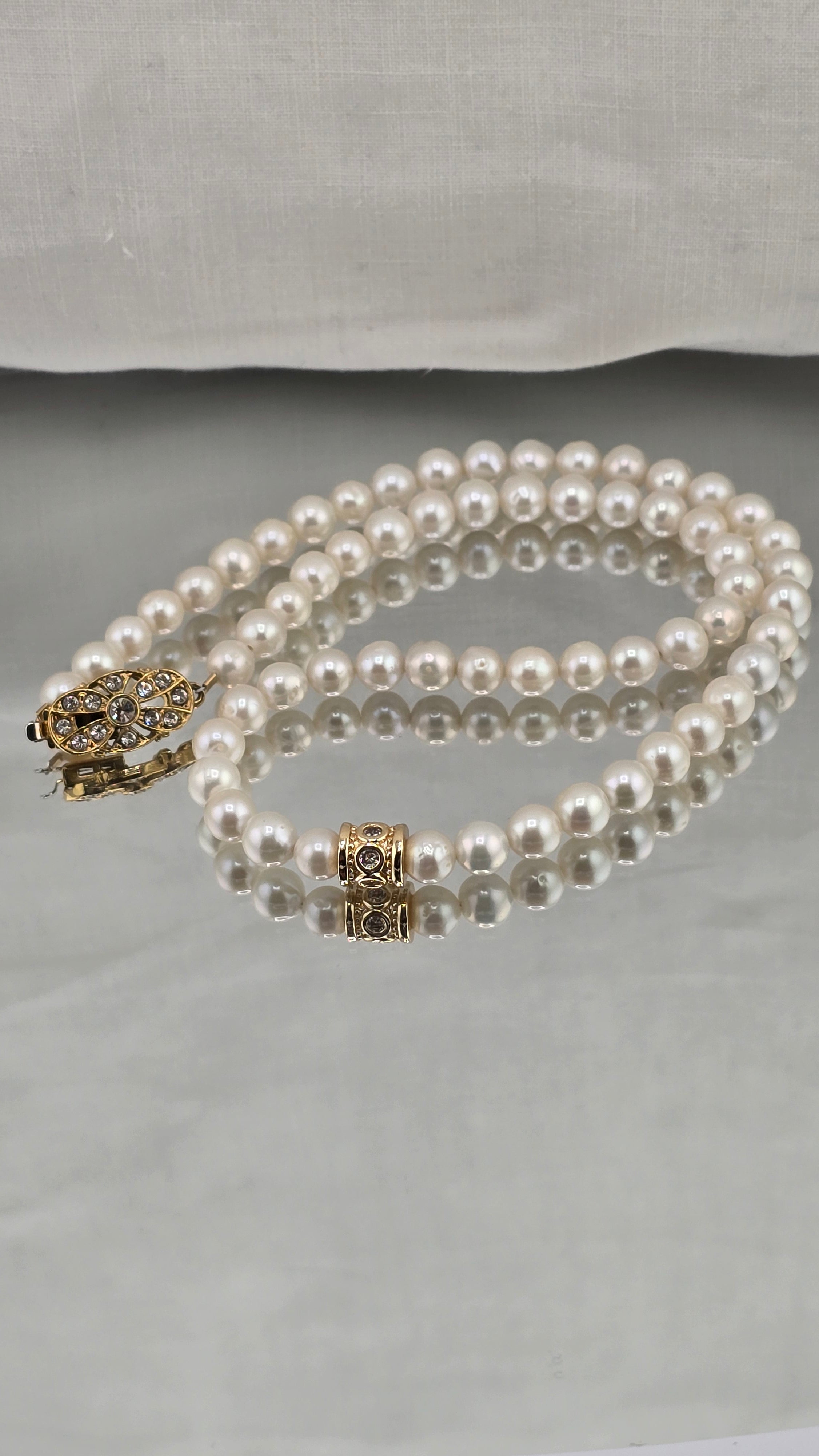 Collier en perles de culture