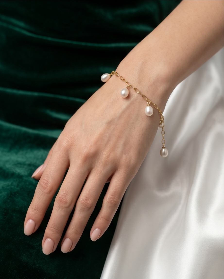 Alliance Vendôme - Bracelet en perles de culture
