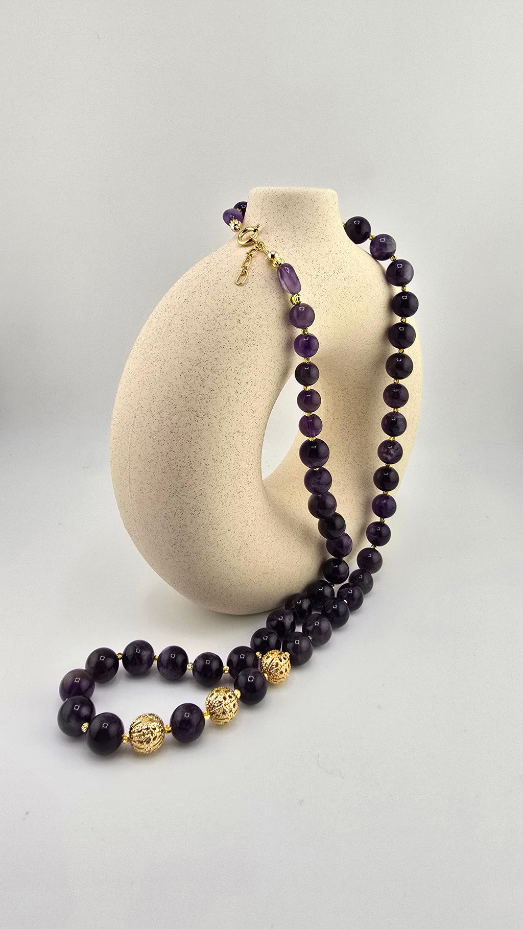 Collier Long en Améthyste