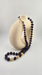 Collier Long en Améthyste