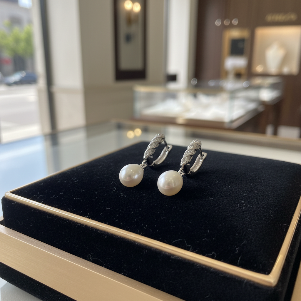 Boucles d oreilles en argent 925