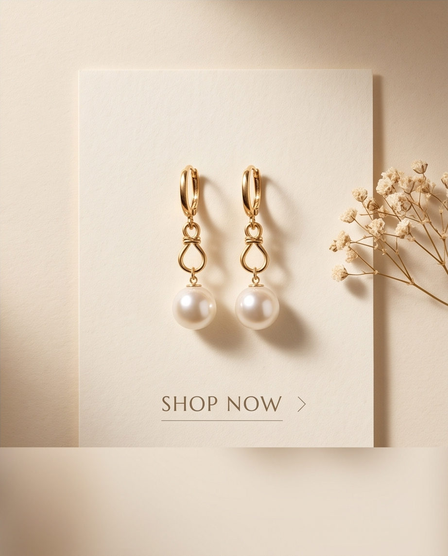 Boucles d'oreilles dormeuses or et perles de culture - Eclat Heritage