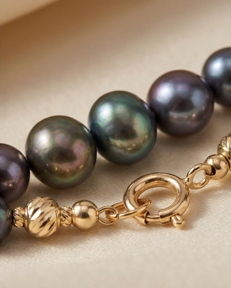 Bracelet en perles de culture