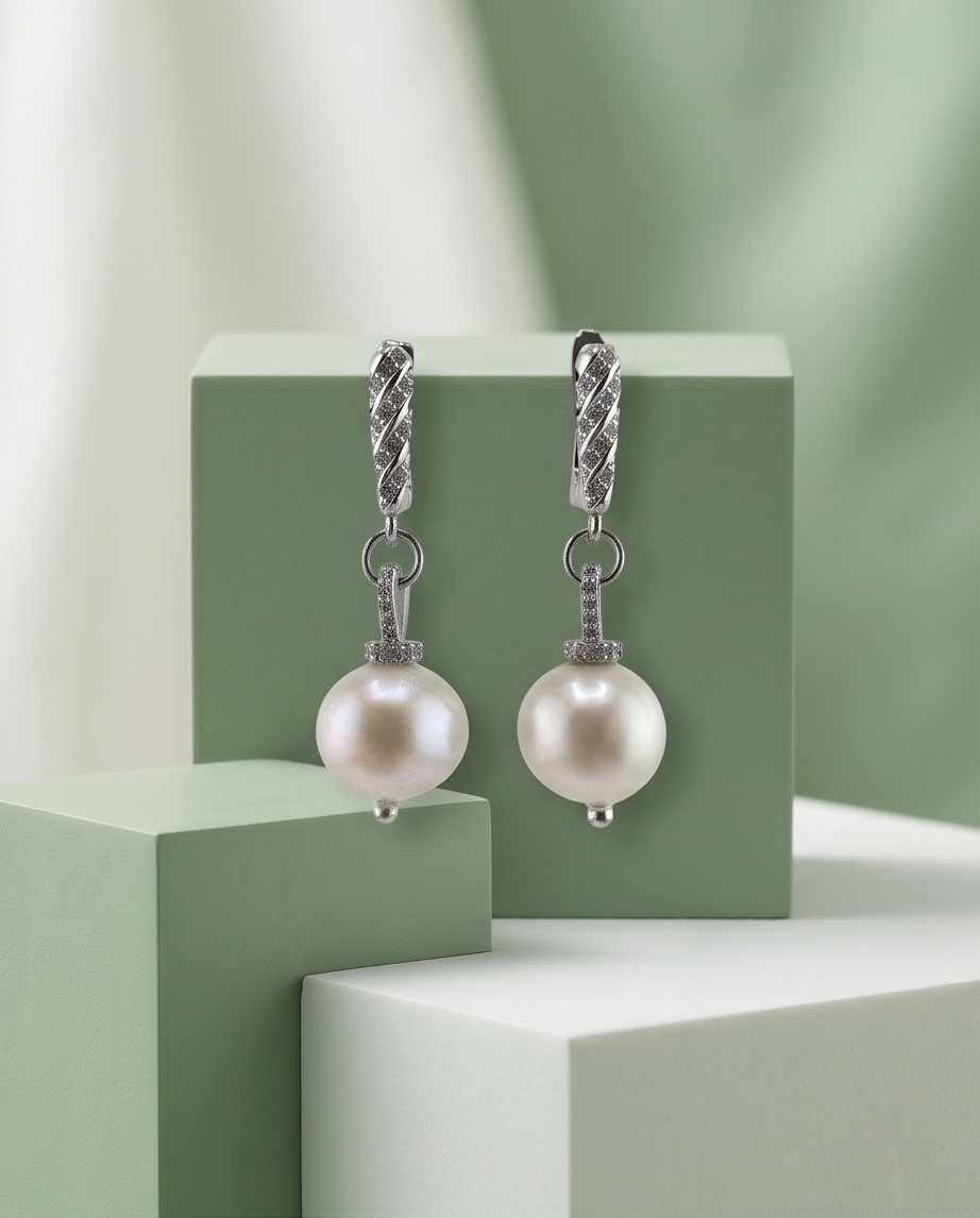 Boucles d’oreilles en argent 925