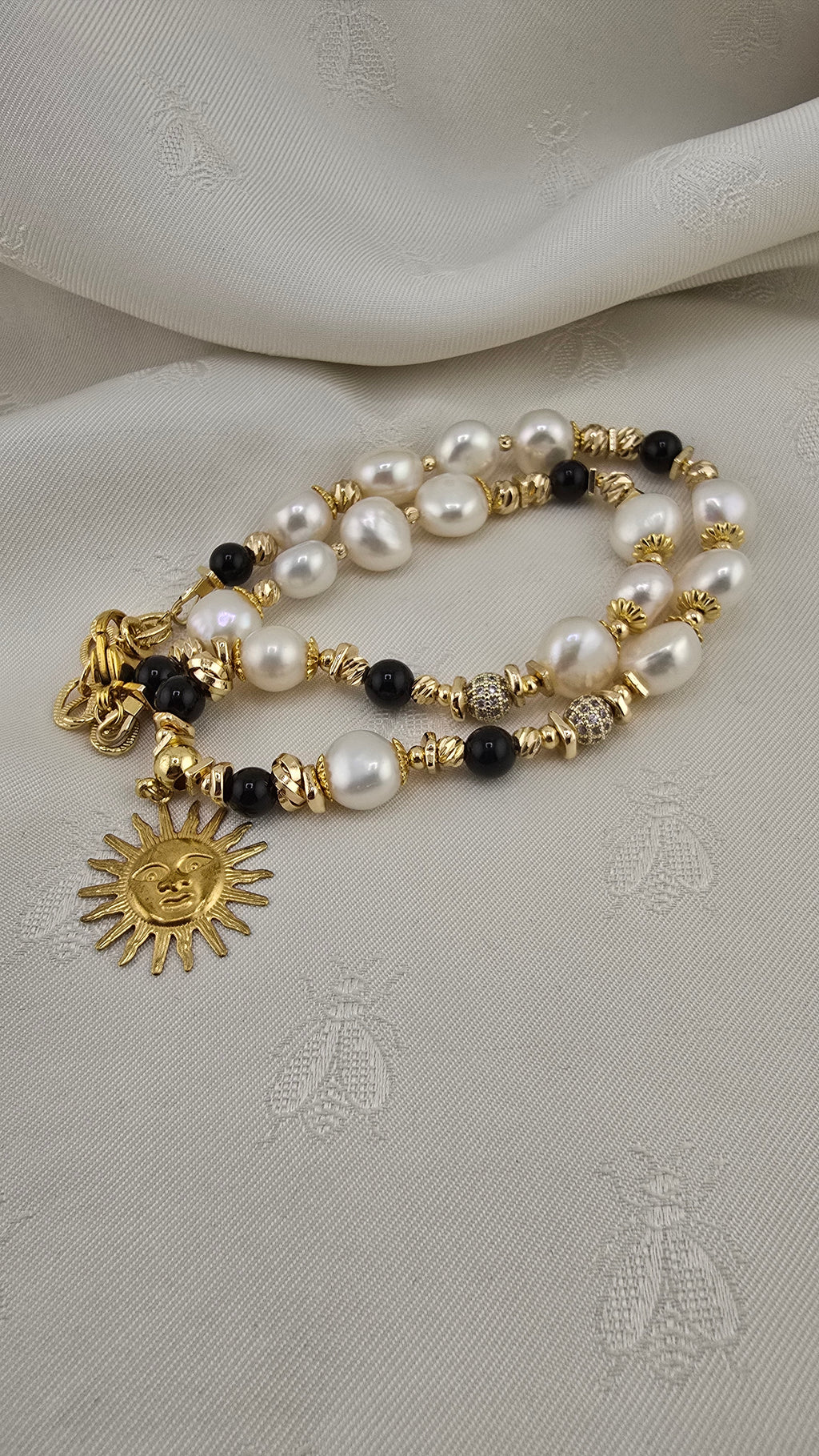 Collier en perles de culture