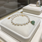 Collier d 'exception en perles de culture et perles en vermeil