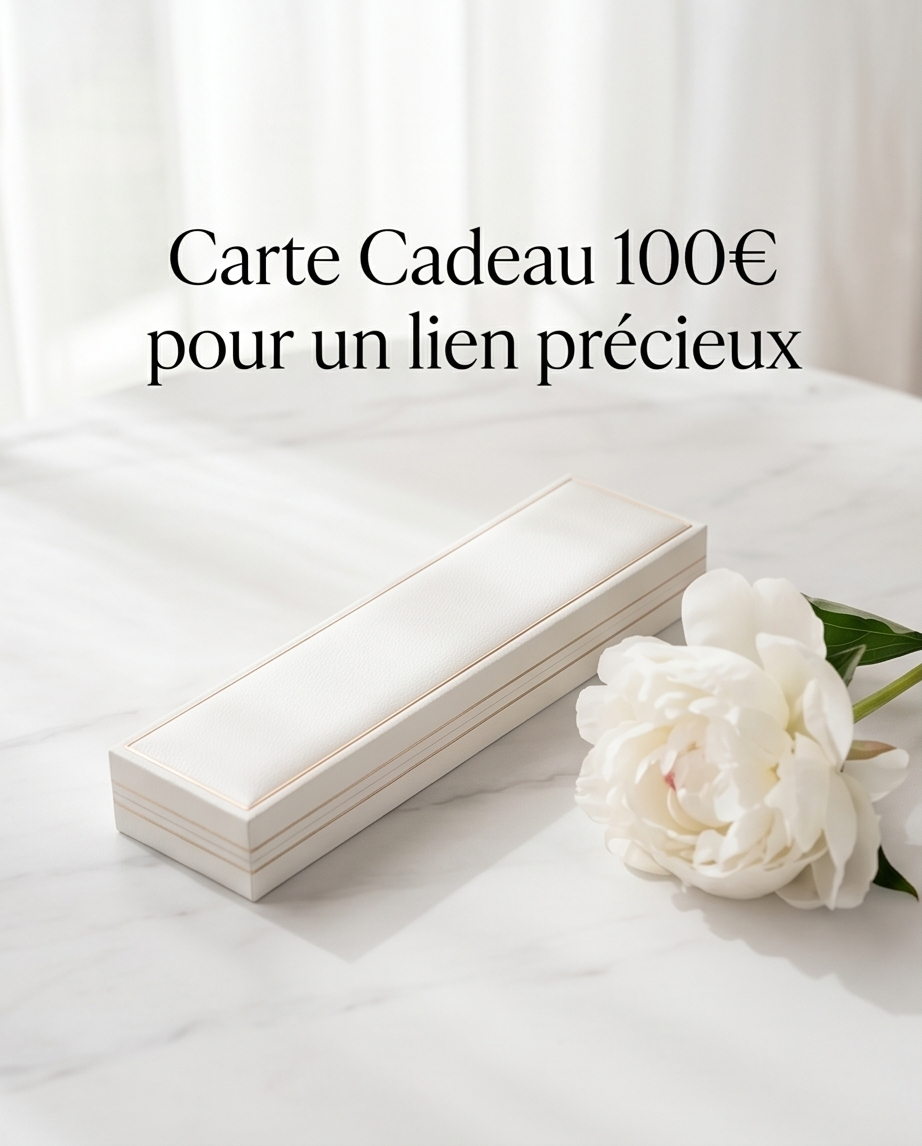 carte cadeau de 100 euro pour un lien précieux