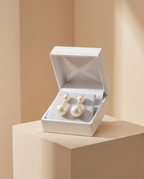 Heritage Lumineux - Boucles d’oreilles et deux perles de culture