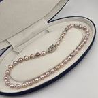 Souffle de Lilas - collier en perles de culture