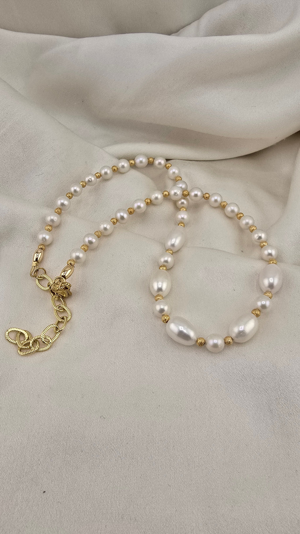 Collier en perles de culture