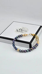 Bracelet en perles de culture