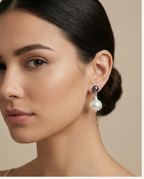 Douceur d'origine - boucles d'oreilles avec perles baroques