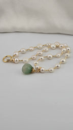 Collier d 'exception en perles de culture et perles en vermeil