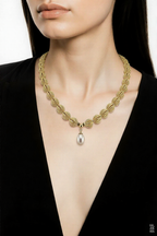 Collier en perles étincelantes