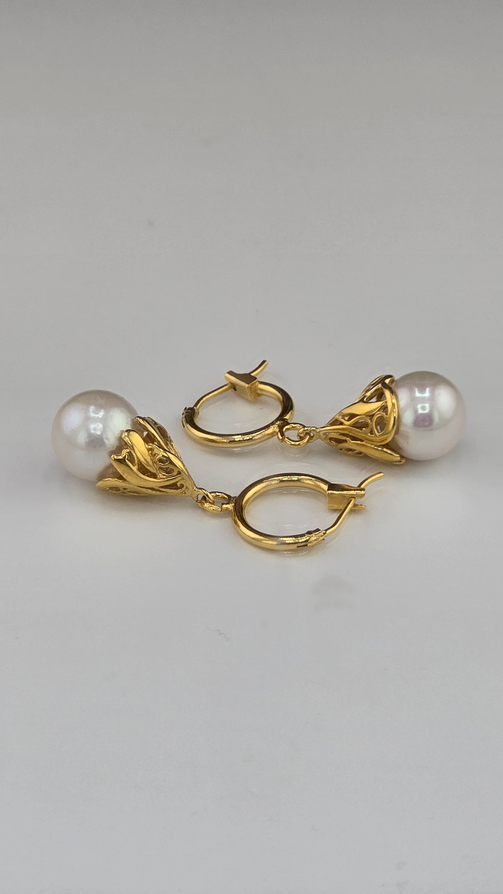 Boucles d'oreilles en vermeil
