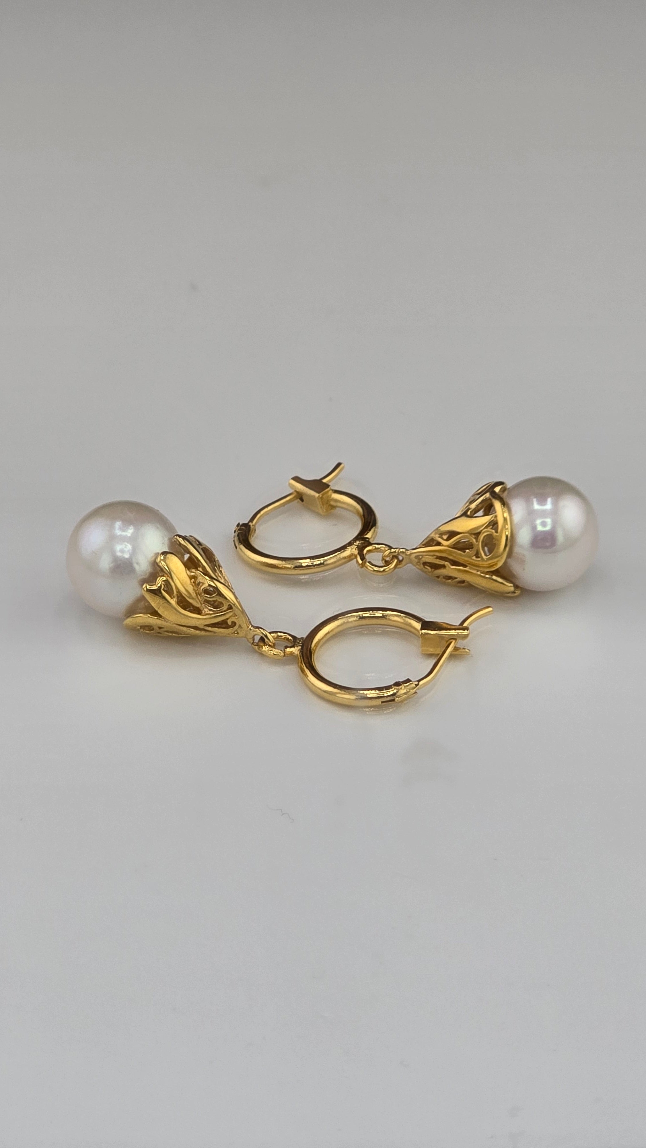 Boucles d'oreilles en vermeil