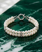 Bracelet argent 925 Perles de culture - Impérial