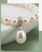 Bracelet argent 925 perles de culture - Intemporel Nacré