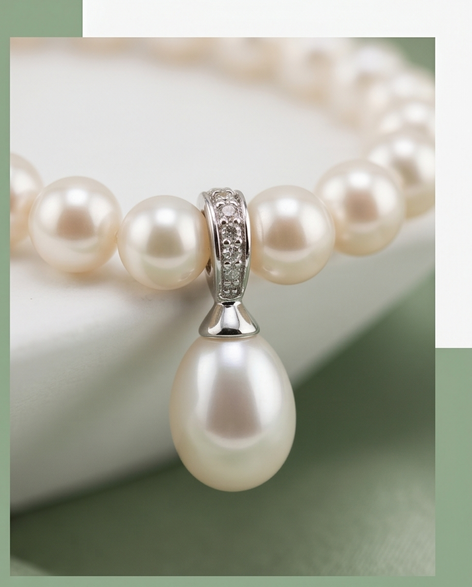 Bracelet argent 925 perles de culture - Intemporel Nacré