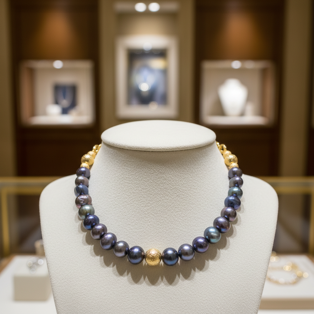 Bracelet en perles de culture