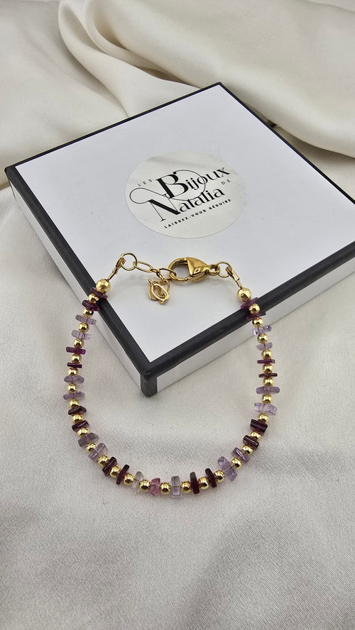 Bracelet  en pierres fines