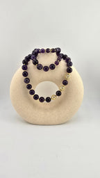 Collier Long en Améthyste