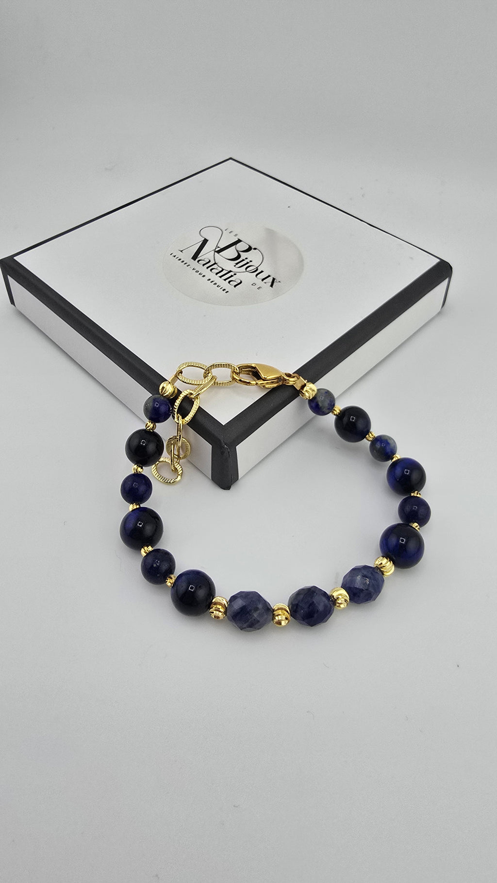 Bracelet en Lapis-Lazuli