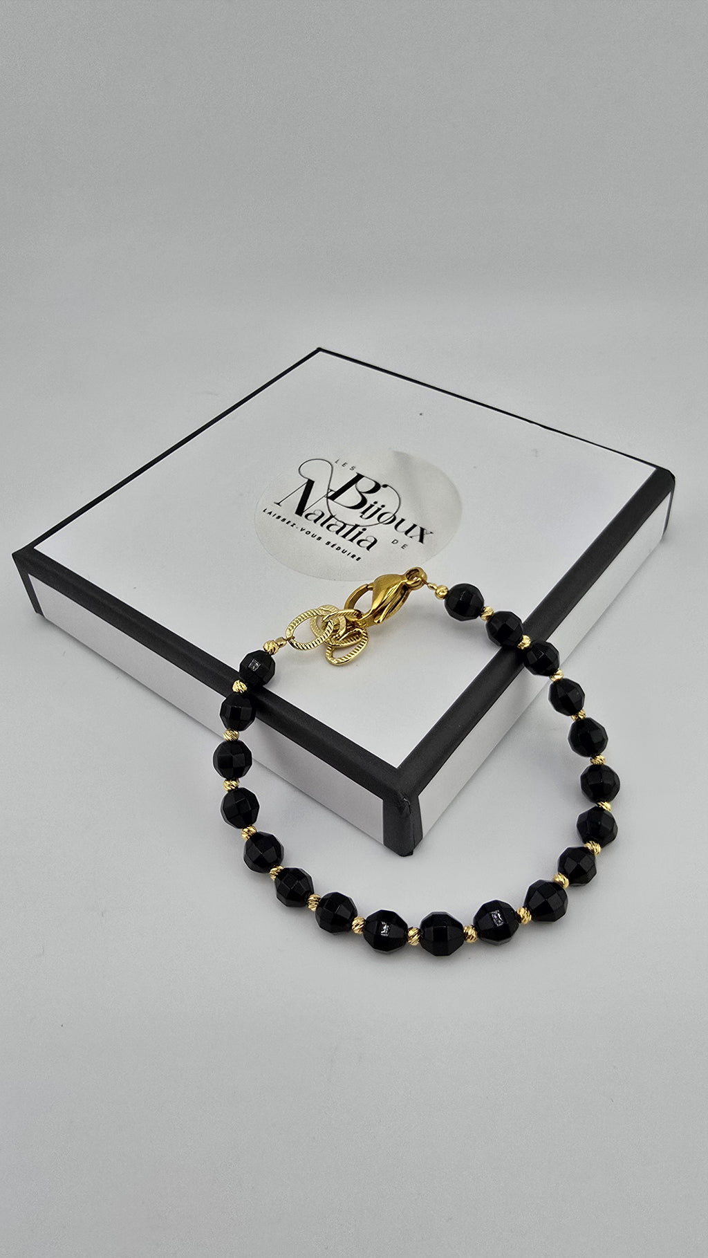 Bracelet en onyx