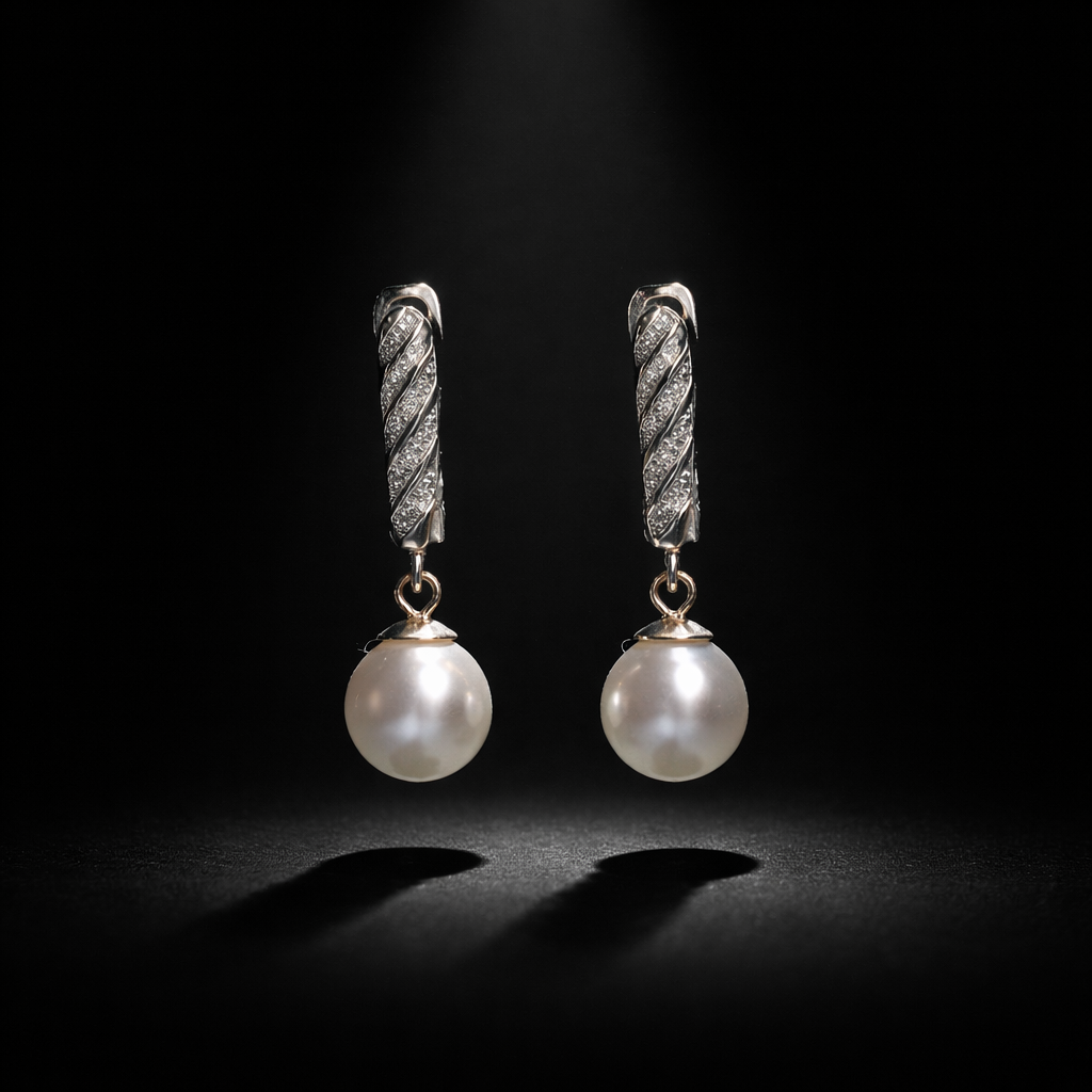 Boucles d oreilles en argent 925