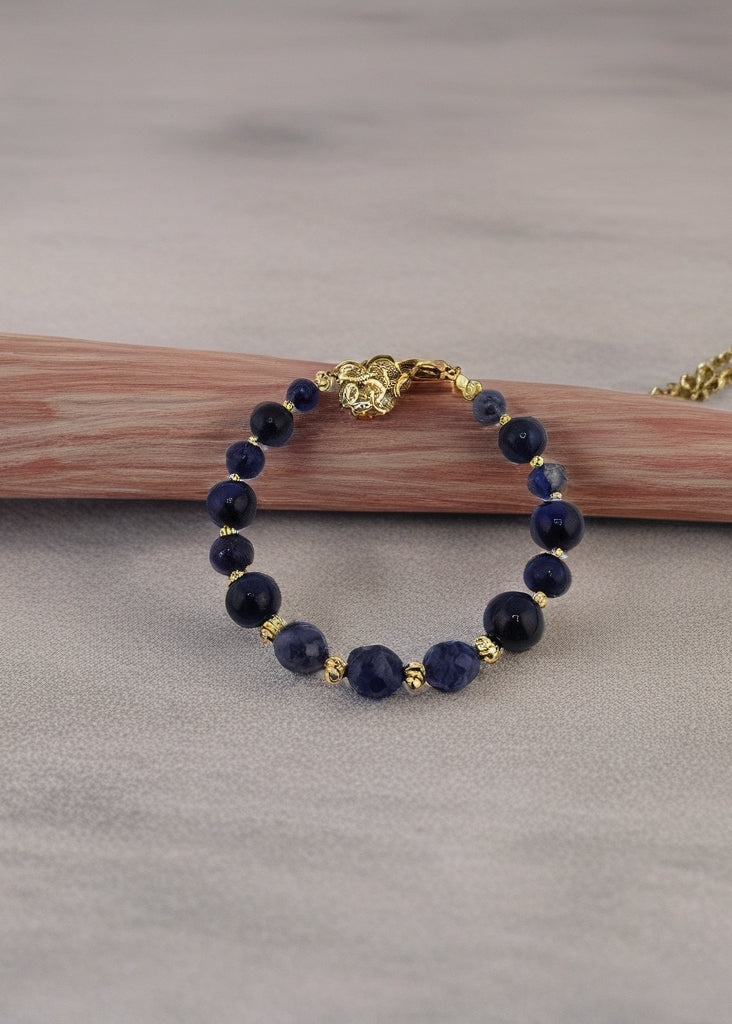 Bracelet en Lapis-Lazuli