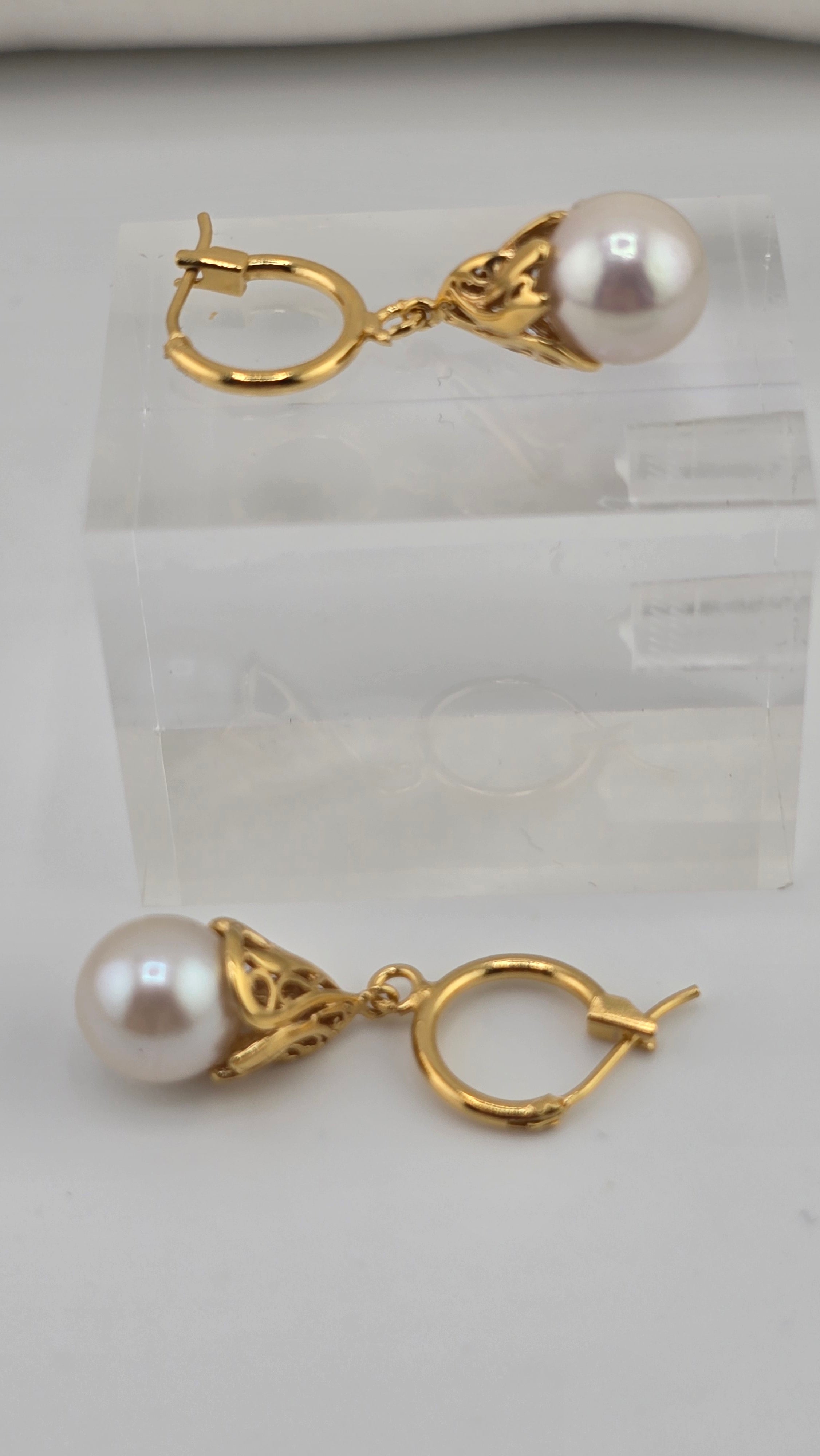 Boucles d'oreilles en vermeil