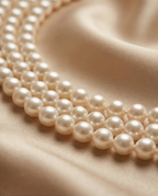 Trilogie élégante - collier en perles de culture
