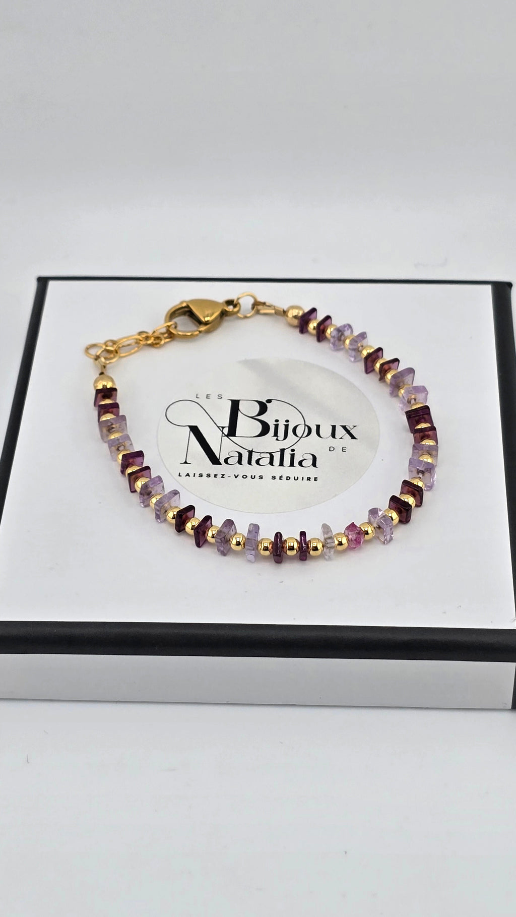 Bracelet  en pierres fines