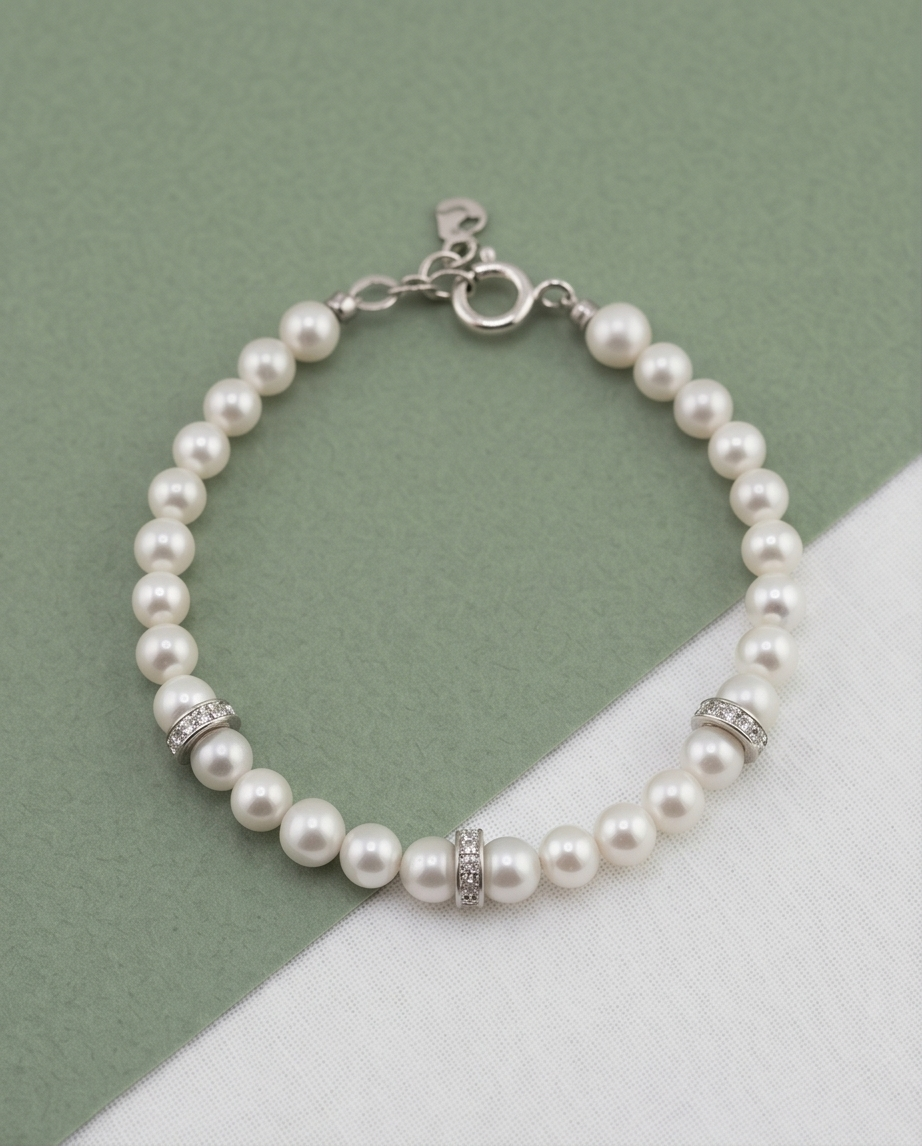 Bracelet - Céleste perlé