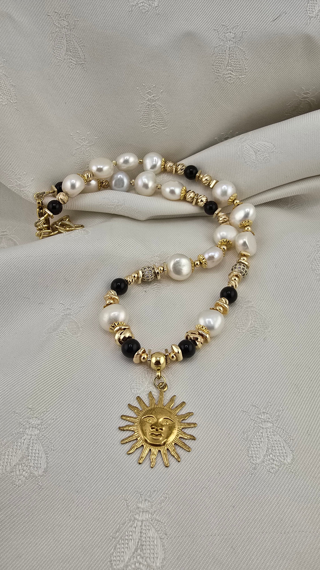 Collier en perles de culture