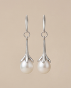 Boucles d ' oreilles en argent rhodié 925/1000