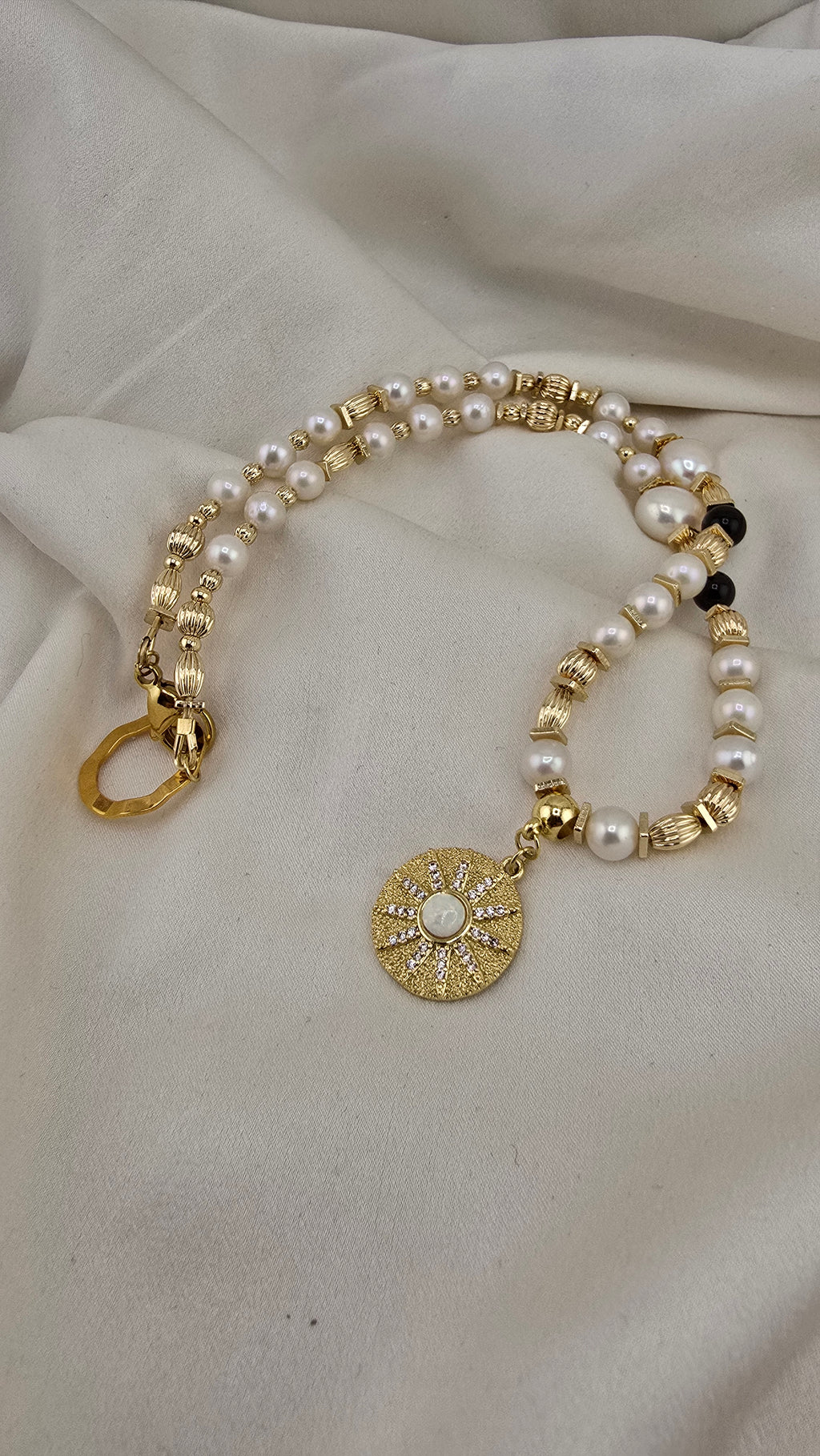 Collier en perles de culture