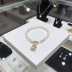 Bracelet  "Blanche Emotion"