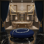 Lumière précieuse - perles de culture et labradorite