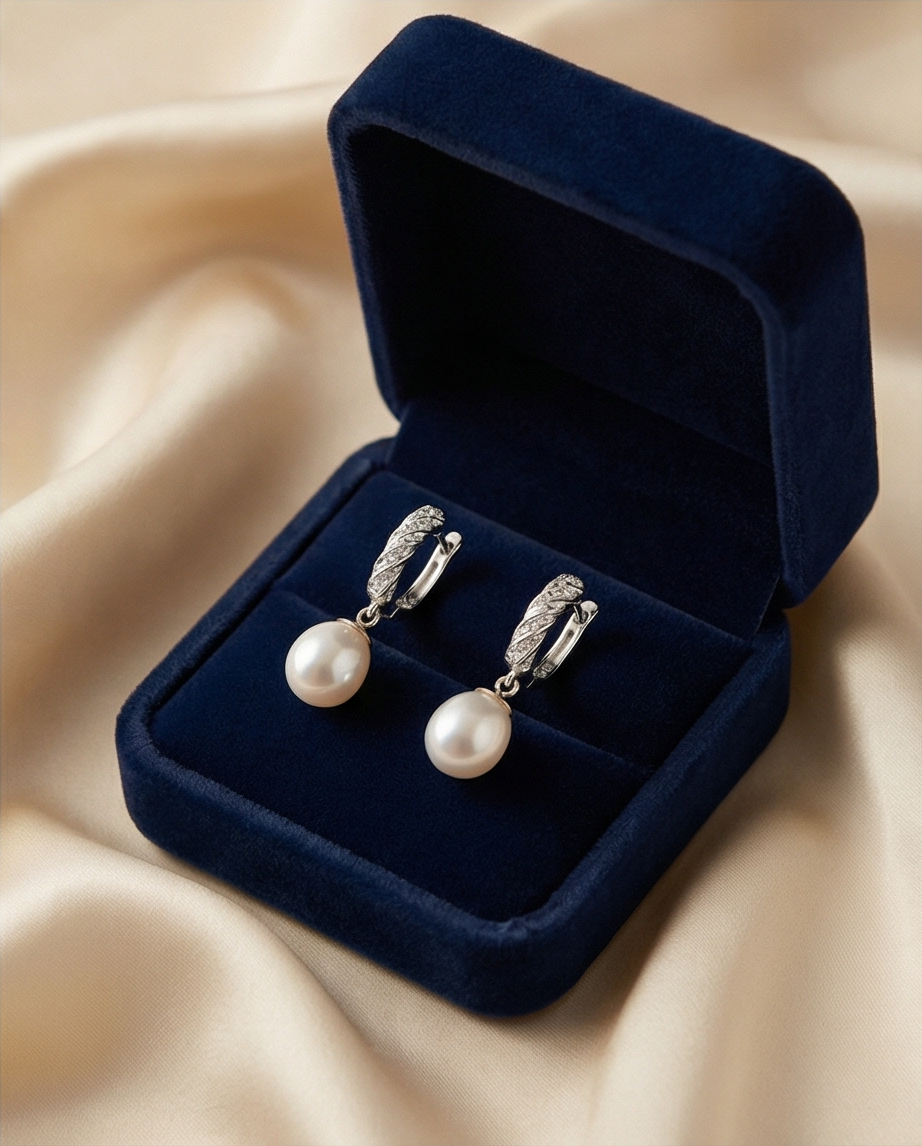 Boucles d oreilles en argent 925
