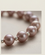 Souffle de Lilas -bracelet en perles de culture