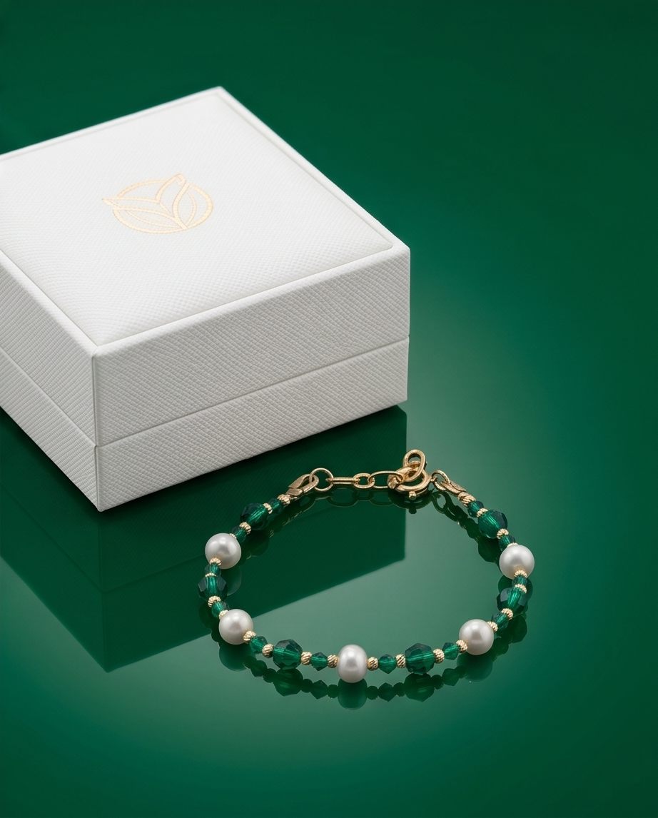 Bracelet lumière verte