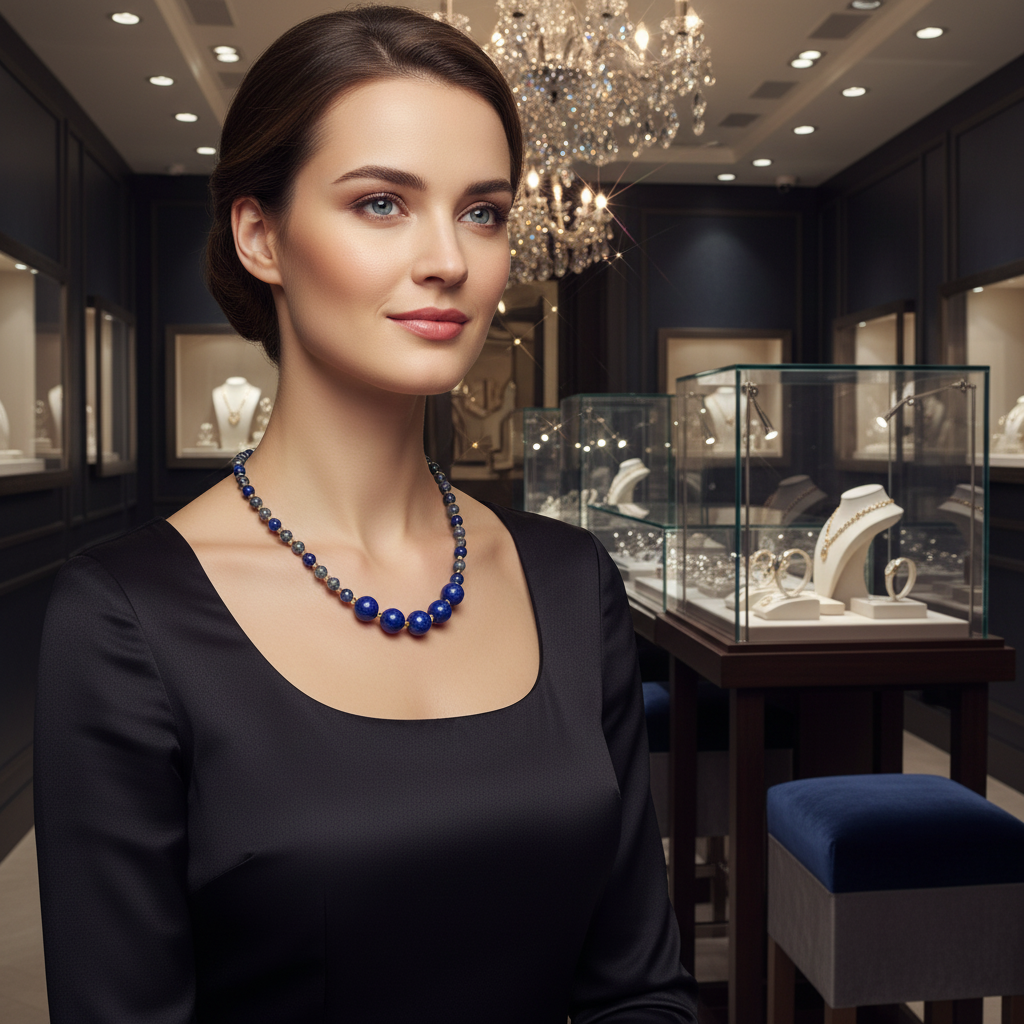 Collier en Lapis-Lazuli