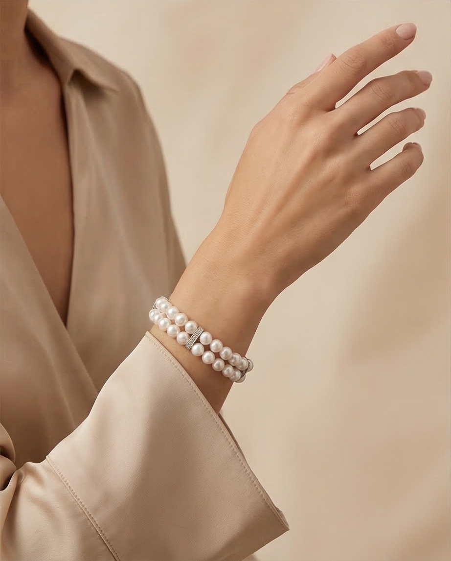 Impérial- bracelet en Perles de culture