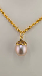 Perle de culture rose