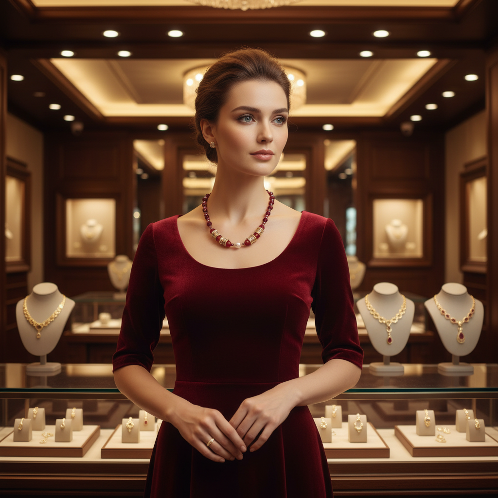 Collier ras du cou de 36 cms